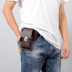 New men's belt wearing bag