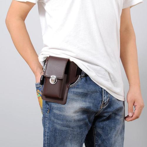 New men's belt wearing bag
