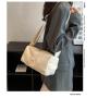 KBW348 Fashion Senior Sense of Fitness Bag Female Small Cross Section Casual Solid Color Shoulder Crossbody Toast Bag