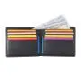 Cheap Fashion Style Original Bi-fold Short PU Mens Leather Card Holder Wallet