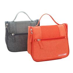 Manufacturers Supply Korean Fashion Wash Bag Ladies Solid Color Portable Storage Bag Cosmetic Bag
