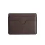 Rfid blocking leather card holder slim front pocket men's card holder