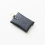 customised id card holder id clutch pocket credit card wallet envelope shape leather key chain card holder