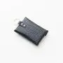 customised id card holder id clutch pocket credit card wallet envelope shape leather key chain card holder