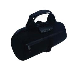 Accept OEM Waterproof sealing zipper Combination Lock Soft Bag Smell Proof Carbon Lining Travel Handbag