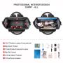 LOVEVOOK 15.6 In Professional Travel Plait Backpack Purse Computer Bag Waterproof Work Bags Carry on Laptop Backpack with USB