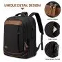 LOVEVOOK Large Daypack with USB Port School Computer Bag 17 Inch Laptop Business College Bookbag for Men Women Travel Backpack