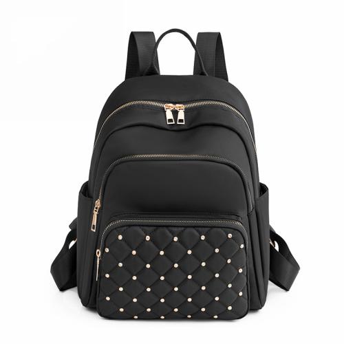 Outdoor Travel Waterproof Computer Laptop Bag Large Capacity Fashion Diamond Embroidery Backpack For Women