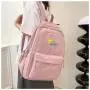 ZR478 Unisex Waterproof New Fashion Backpack Nylon Custom Logo Schoolbag Travel Student Zipper Minimalist Schoolbag Laptop Bag