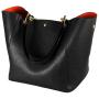 Fashion Pu Leather Women's Handbags Large Capacity Designer Casual Ladies Tote Female Bucket New Women Shoulder Bag