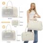 LOVEVOOK custom Carry on Overnight Bag for women gym fitness weekender bags with Laptop Compartment travel luggage duffel bags