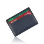 Custom card holder leather slim card holder wallet rfid blocking men card holder