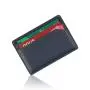 Custom card holder leather slim card holder wallet rfid blocking men card holder