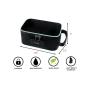 Activated Bamboo Charcoal Air Purifying carbon lining Odor remove control  smell proof bag pouch for smoking