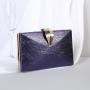 New Banquet Handheld Leaf Chain Small Square Bag