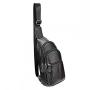 New genuine leather multilayer crossbody sling bag man casual chest bag wholesale men's bag
