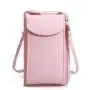 Wholesale New Large Capacity Multi-Functional Simple Shoulder Bag Women Solid Color Fashionable Single Strap phone bag for women
