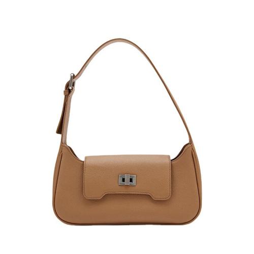 2022 Women Casual Retro Hand Bag Armpit Eco-Friendly Nappa PU Leather Hobos Ladies Crossbody Shoulder Bags