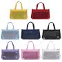 Custom Tote Bag Multi-color PU Zipper Single Shoulder Niche Design Plus Logo Portable Decorative