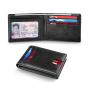 Nice leather front pocket card holder slim RFID men's wallets