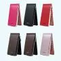 HR519 Women's Wallet With Long Zipper PU Leather Money Clip Solid Color Card Holders Wallets for Man Phone Storage Handheld Bag