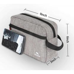 Gelory Men Travel Toiletry Bag Portable Toiletry Organizer Waterproof Nylon Toiletries Bag