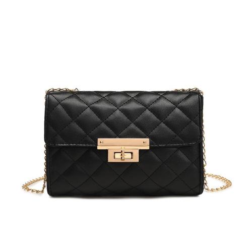 2024 Ladies Fashion Mobile Phone Bag New Embroidered Small Square Bag with Diamond Chain for Ladies Wholesale