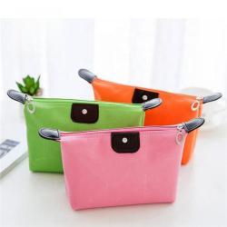 OEM Bolso Para Maquillaj Wholesale Mini Waterproof Lady Custom Cosmetic Pouch Travel Makeup Beauty Nylon Novation Toiletry Bag