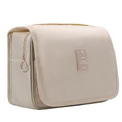 ZF040 Fashion  New Hook Oxford Cloth Wash Bag Portable Waterproof Simple Makeup Bag Folding Hanging Travel Storage Bag