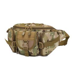 Outdoor  multi-functional  waist bag  Good Quality Fanny Pack Tactical Waist Bag With Multi Pockets for Travel Sport for Men