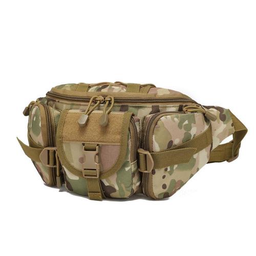Outdoor  multi-functional  waist bag  Good Quality Fanny Pack Tactical Waist Bag With Multi Pockets for Travel Sport for Men