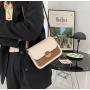 2022 Summer Women's Bag New Fashion Single Shoulder Crossbody Bag  South Korea Style PU  Cover Square Ladies Bag
