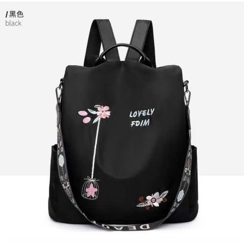 Hot Sale Women's backpack Shoulder bag female tide ladies backpack travel anti-theft Oxford cloth lightweight fashion