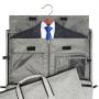 BSCI Factory Custom 45L Foldable Luggage Carrier Duffle Bag Roll Up Travel Garment Duffel Suit Bag includes Toiletry Bag