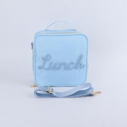 Portable NO MOQ 8 Colors Student Cooler Box Back to School Gift Waterproof Nylon Easy Wash Insulated Lunch Bag for Kids