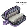 Portable Double Layer Organizer for Essential Oil and Accessories Essential Oil Carrying Case Holds 12 Bottles