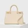 Guangzhou Factory Custom Logo Womens Handbags Customize 2024 Trending Latest Luxury Lock Pu Leather Ladies Hand Bags