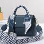 high quality woman handbag cheap new pu handbag 5colors Inclined shoulder bag