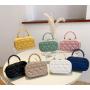 HR265 Advanced Versatile Small Bag Women's New Versatile Popular Small Crowd Chain Crossbody Bag Handheld Box Small Square Bag