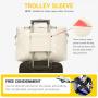 Wholesale 2pcs Waterproof Carryon Weekender Overnight Duffel Bag with Toiletry Purse Men Women Travel Luggage Garment Duffle Bag