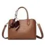 New crocodile skin pattern women messenger bags shoulder bag handbag purse leather tote bags women handbags ladies