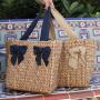 2023 Summer Fashion Straw Ladies Tote Bags Beach Bags Hot Selling Lady Tote Handbags High Quality Bow Womens Tote Bags