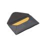 Small pocket wallet envelope leather magnetic card wallet slim business card holder