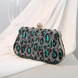 CCF244 Hot Selling New Dinner Clutch Box Luxury Diamond Evening Bags Women Gold Silver Clutch Bags Vintage Evening Clutch Bag