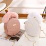 ladies handbag 2024 pu leather wholesale Korean women's shoulder crossbody bag fashion small round bag