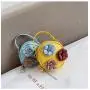 wholesale fashion mini purse handbag for kids girl flower decoration chain round girls shoulder bag