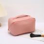 New Arrival Big Capacity multi-functional toiletry waterproof Pouch Soft PU Custom Cosmetic Bag For Women