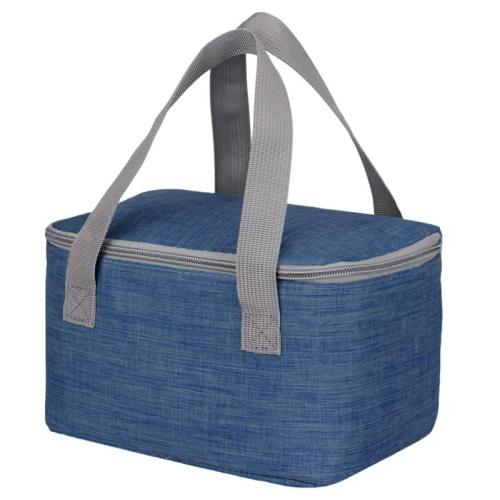 Gelory Custom 6 Cans Small Cooler Bag Square Insulated Lunch Box Reusable Leakproof Thermal Lunch Tote Bag for Men Women