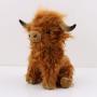 Manufacturer Soft Stuffed Toy Realistic Cow Furry Custom Animal Plush Toy for Wholesale