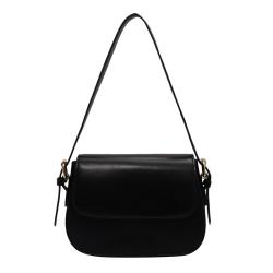 Pure Color 2022 New Style Autumn Winter Fashion Messenger Bag Street Fashion Magnetic Button Bag Texture Retro High Quality Bags